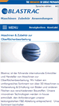 Mobile Screenshot of blastrac.de